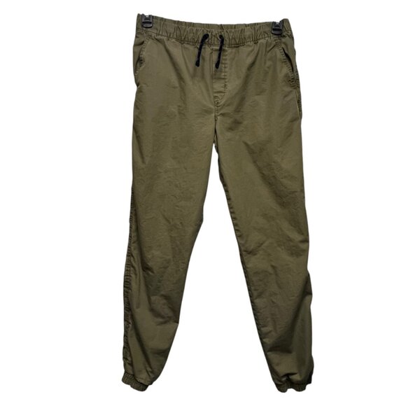 Polo Ralph Lauren Other - Polo Ralph Lauren Joggers Boys XL Green Fleece Lined Tapered 18-20